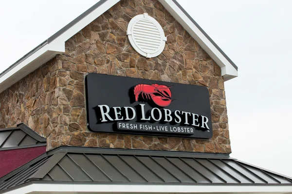Red Lobster Retaurant Exterior — Stock Photo, Image