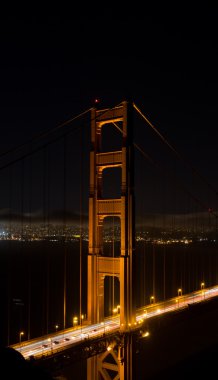 golden gate Köprüsü dikey görüntü