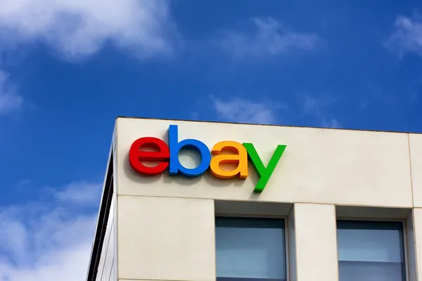 Firma de la sede corporativa de Ebay Imagen de stock