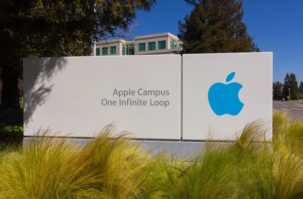 Штаб-квартира Apple в Силиконовой долине . — стоковое фото