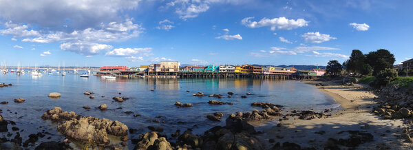 Fisherman's Wharf at Monterey Bay