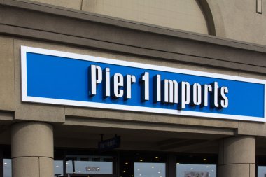 Pier 1 dış işareti içe aktarır.