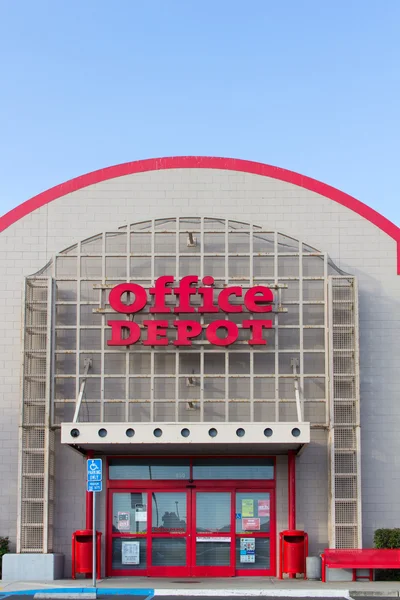 Office depot store exteriör — Stockfoto