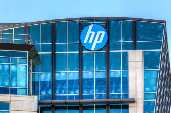 Корпоративна штаб-квартира компанії Hewlett-Packard в Силіконовій долині — стокове фото