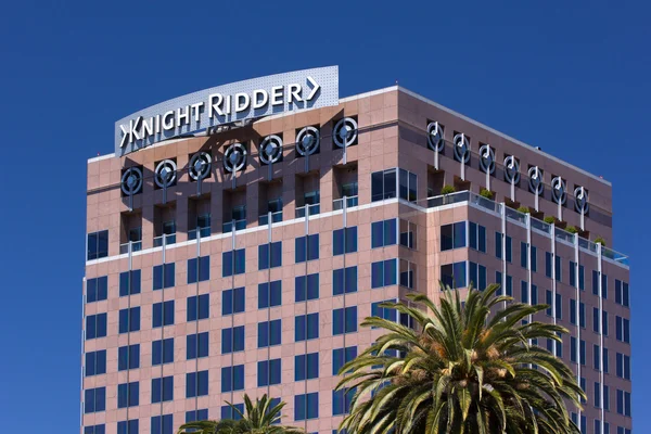 Landmark Knight Ridder building in downtown San Jose — Stock Photo, Image