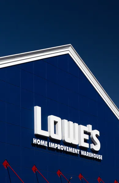 Lowe's Home Improvment Warehouse Exterior. Royalty Free Stock Photos