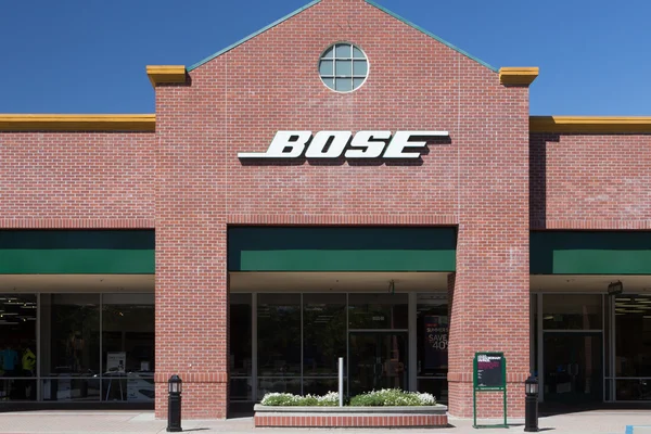Bose obchod exteriér — Stock fotografie