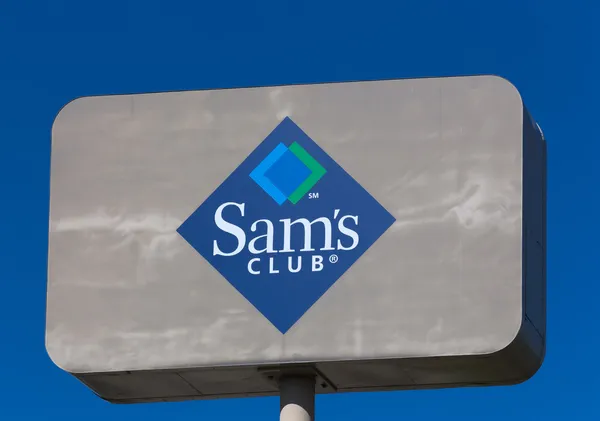 Sam's club znamení — Stock fotografie