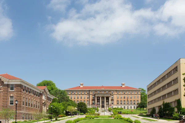 Henry mall op de campus van de Universiteit van wisconsin — Stockfoto