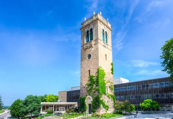 Carillon Tower en el campus de la Universidad de Wisconsin-Madi — Foto de Stock