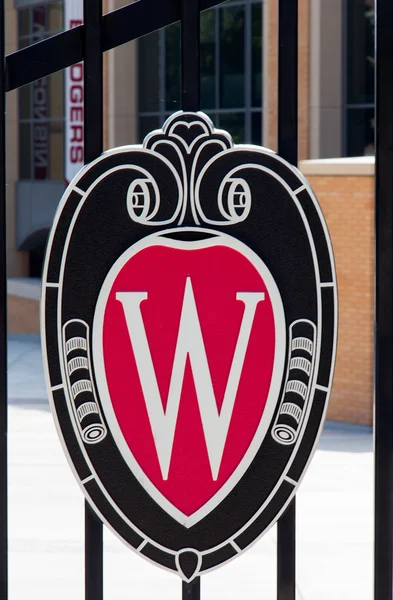 Universiteit van wisconsin logo — Stockfoto
