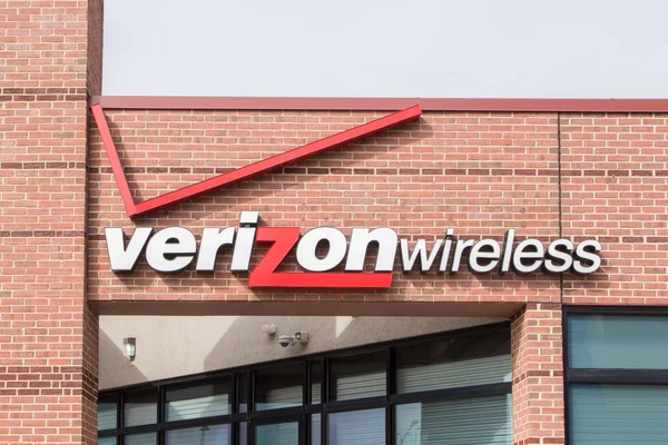 Negozio al dettaglio wireless Verizon — Foto Stock