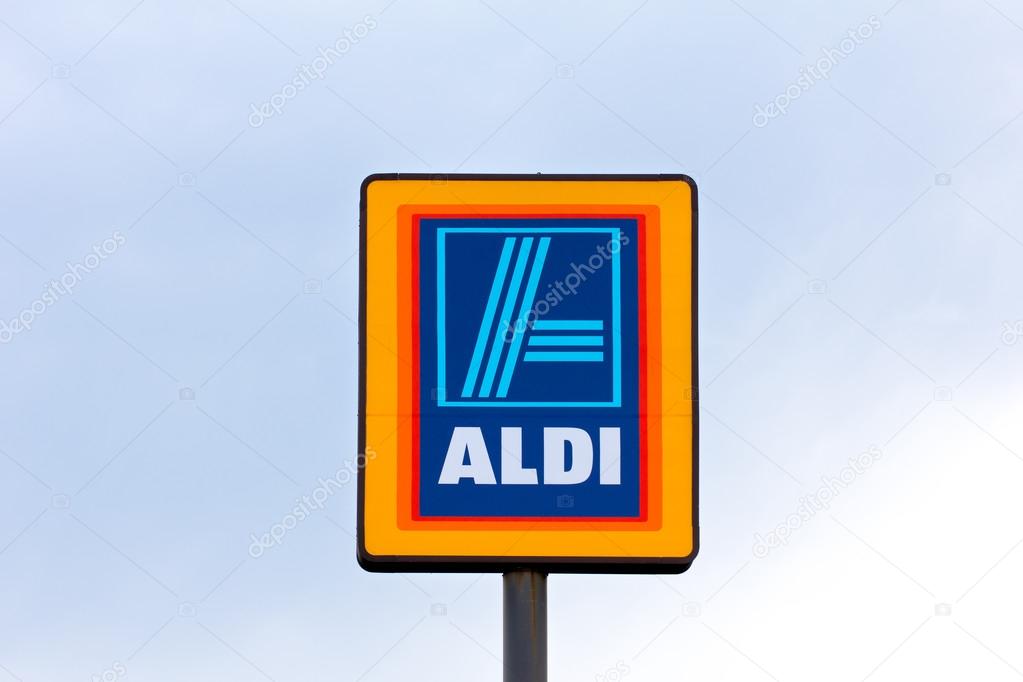 Aldi Supermarket Sign Stock Editorial Photo © wolterke 49541457