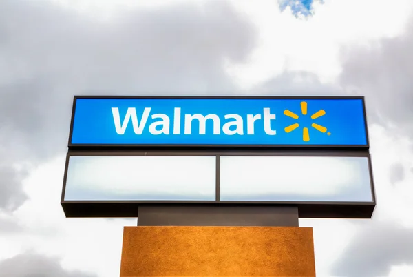 Walmart Store Sign — Stock Photo, Image