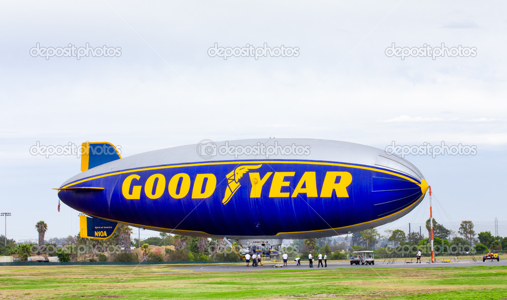 The Goodyear Blimp Stock Editorial Photo © wolterke 50622599