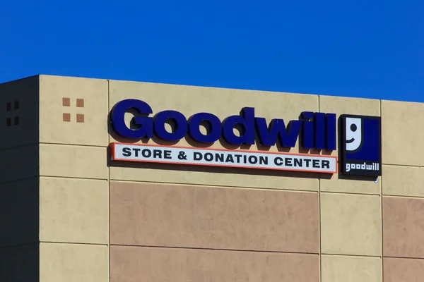 Goodwill Store Exterior Sign — Stock Photo, Image