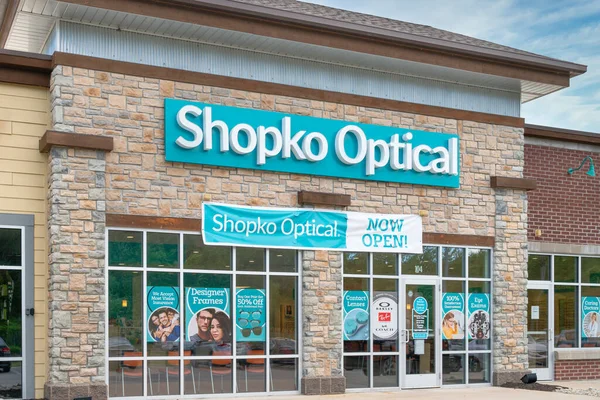 Green Bay Usa June 2021 Shopko Optical Retail Store Extrance — 스톡 사진