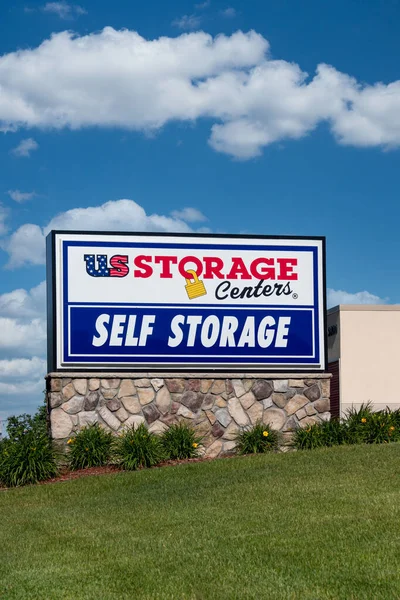 Woodbury Junio 2022 Instalación Self Storage Storage Logotipo Marca Registrada —  Fotos de Stock