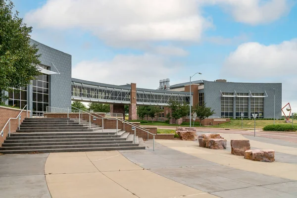 Sioux Falls Usa July 2022 Campus Walkway Research Building Avera — Φωτογραφία Αρχείου