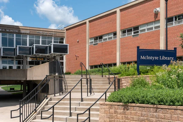 Eau Claire Usa July 2022 Mcintyre Library University Wisconsin Eau — Stock Photo, Image