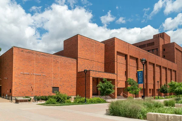 Eau Claire Usa Juli 2022 Richard Hibbard Hall Aan Universiteit — Stockfoto