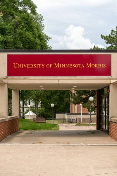 Morris Abd Temmuz 2022 Minnesota Üniversitesi Kampüsüne Öğrenci Merkezi Girişi — Stok fotoğraf