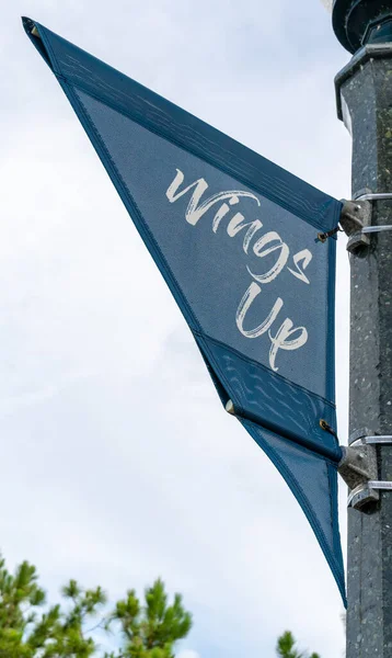 Fort Myers Usa July 2022 Wings Banner Florida Gulf Coast — Stock fotografie