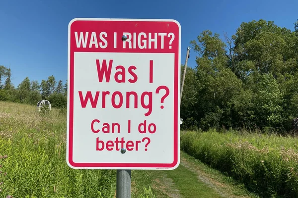 Franconia Usa August 2022 Wrong Can Better Franconia Sculpture Park — Stock Photo, Image