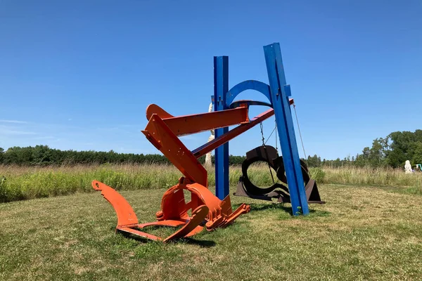 Franconia Usa August 2022 Gorky Pillow Franconia Sculpture Park — Photo