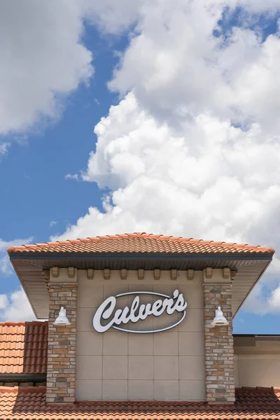 Fort Myers Estados Unidos Junio 2022 Culver Fast Food Restaurante — Foto de Stock