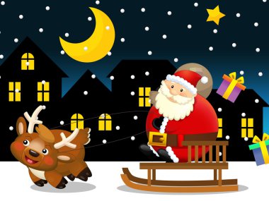 komik Noel çizimi