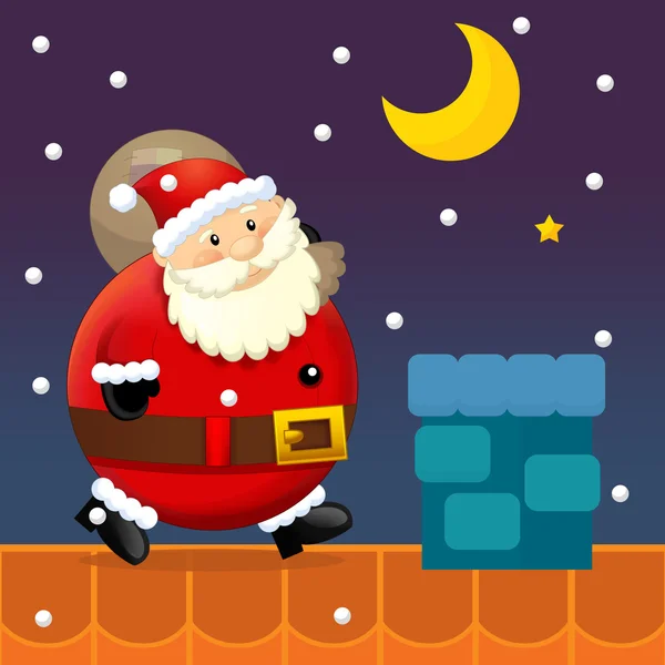 Het ontwerp van Kerstmis situatie — Stockfoto