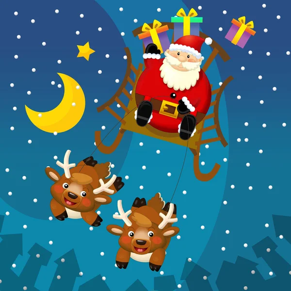 The design of christmas situation — Stock Photo, Image