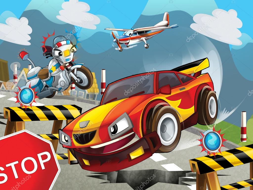 Speeding car Stock Photo by ©illustrator_hft 12056244 Speeding car Stock Photo by ©illustrator_hft 12056244