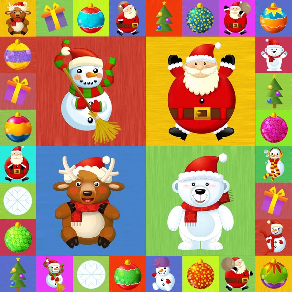 L'illustrazione di Natale — Foto Stock