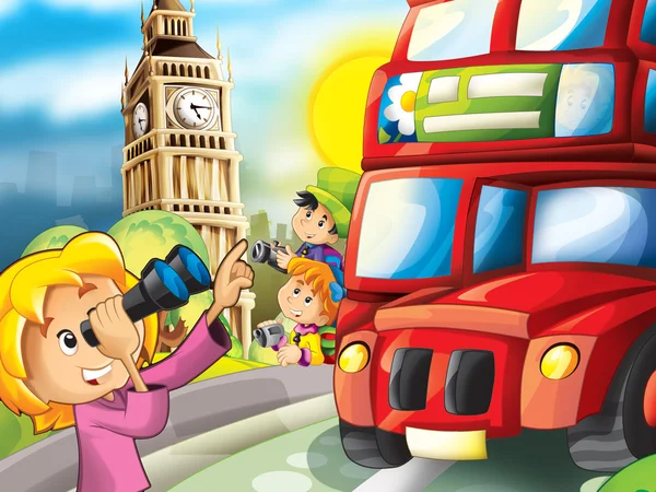 London - main symbols of the city