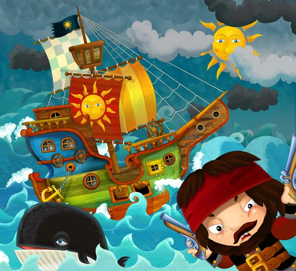 Die Piraten — Stockfoto