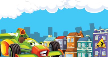 f1 ile Cartoon city bakmak