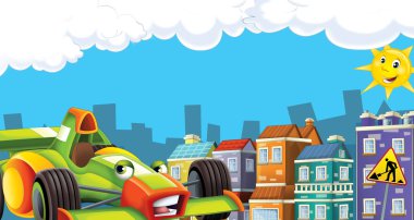 f1 ile Cartoon city bakmak