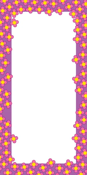 The flower frame — Stock Photo, Image