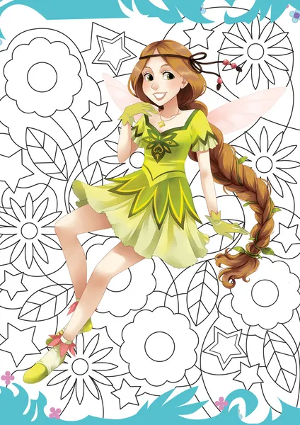 Manga Girl — Stock Photo, Image