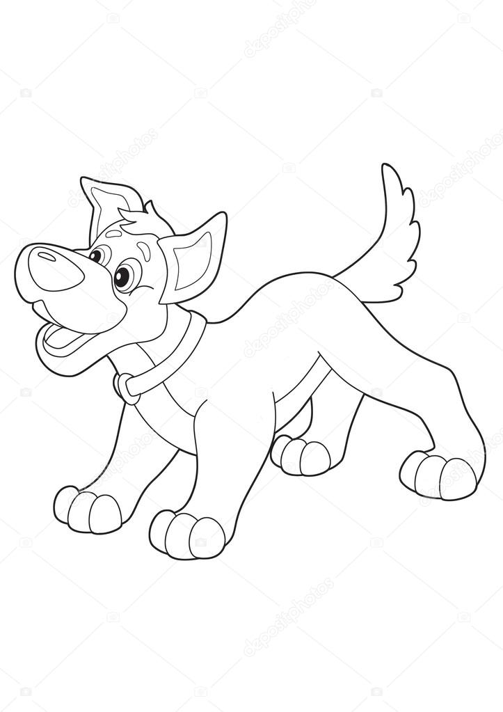 Illustration of dog