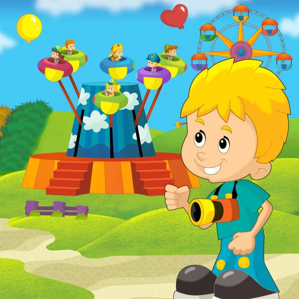 park atlıkarınca çocuk çizimi