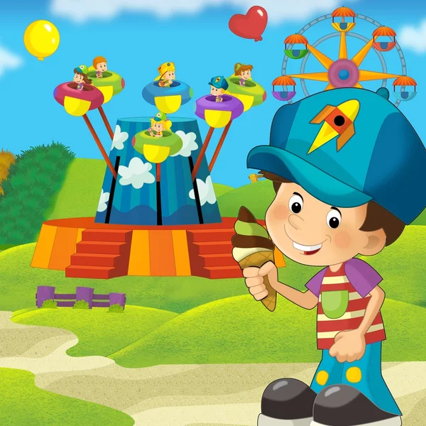 park atlıkarınca çocuk çizimi