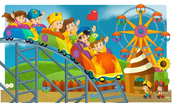 The funfair - playground — Stock Photo, Image