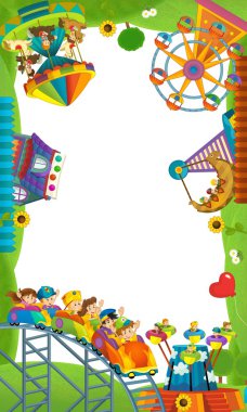 lunapark - Bahçesi - çeşitli kullanım için çerçeveleme