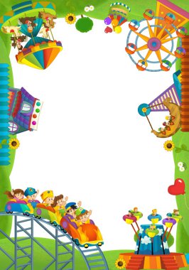 lunapark - Bahçesi - çeşitli kullanım için çerçeveleme