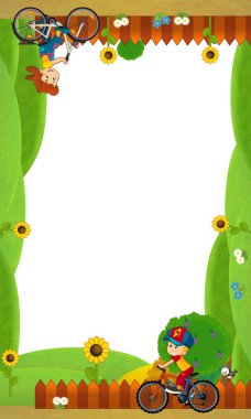 lunapark - Bahçesi - çeşitli kullanım için çerçeveleme