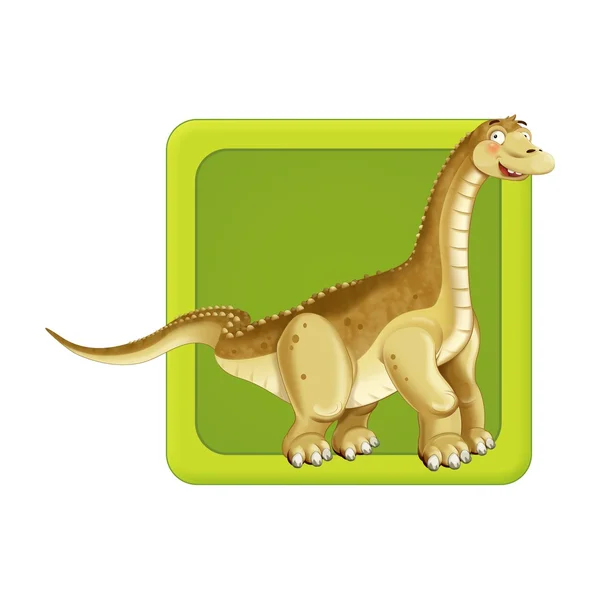 Brachiosaurus ikon Royaltyfrie stock-billeder