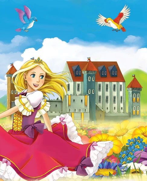 Fairy - vackra manga tjej - illustrationen — Stockfoto